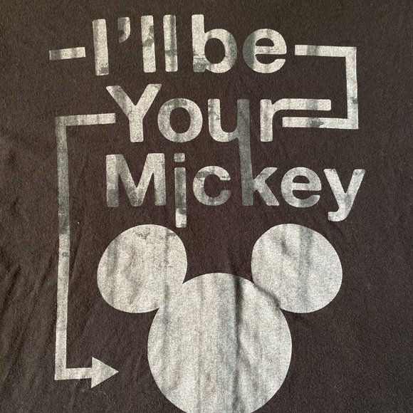 Disney Parks Black Mickey Mouse Shirt Size Small - Picture 2 of 4